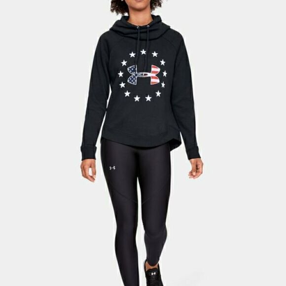 Under Armour UA Freedom USA Patriots Hoodie Womens - Picture 9 of 9